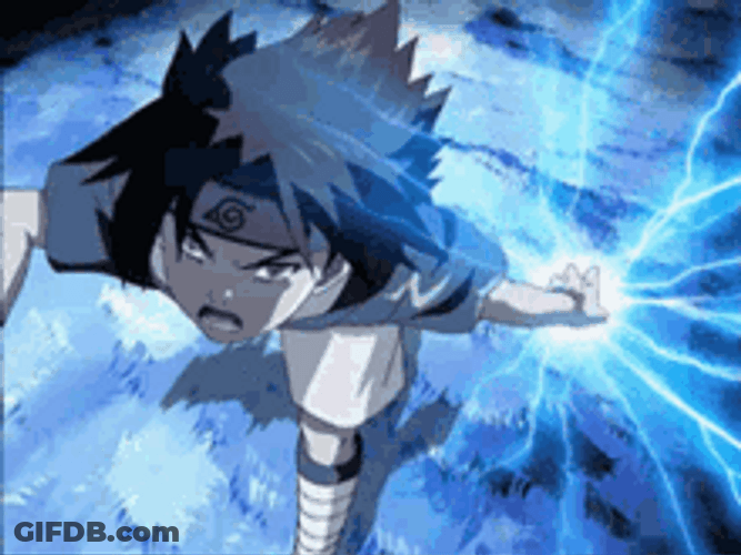 Naruto Dash Chidori Ready GIF