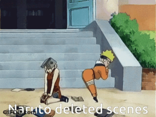 Naruto Deleted Scene Cartoon GIF