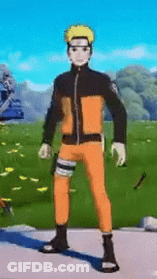 Naruto Eating Ramen 3D Animation GIF