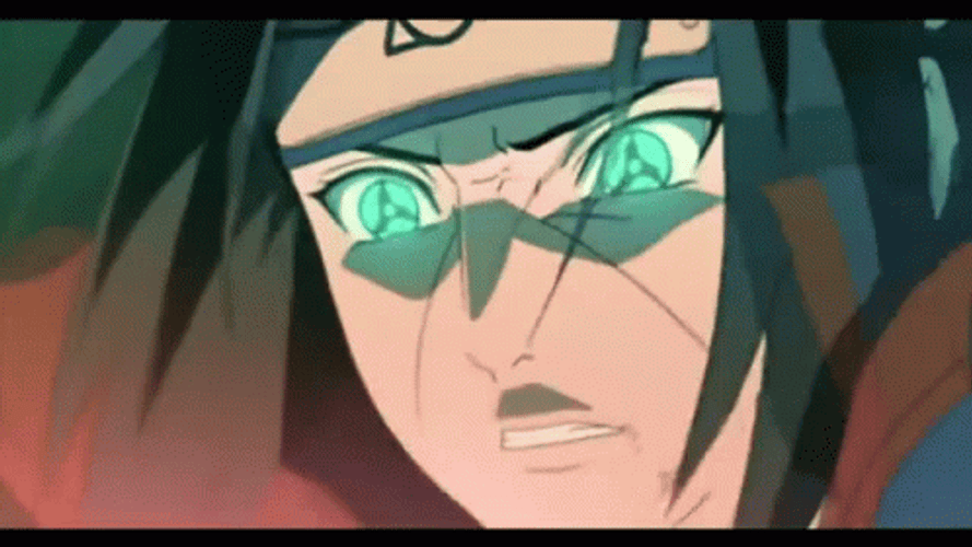Naruto Edit Sasuke Red Eye GIF