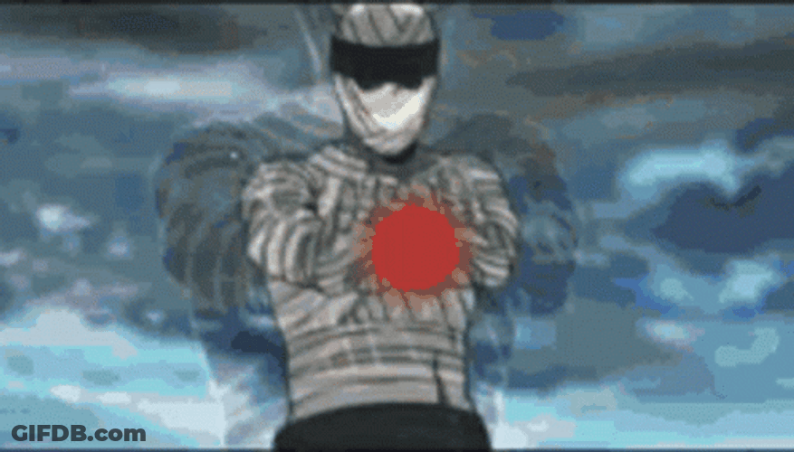 Naruto Edit Ultra Seven Fighting Scene GIF
