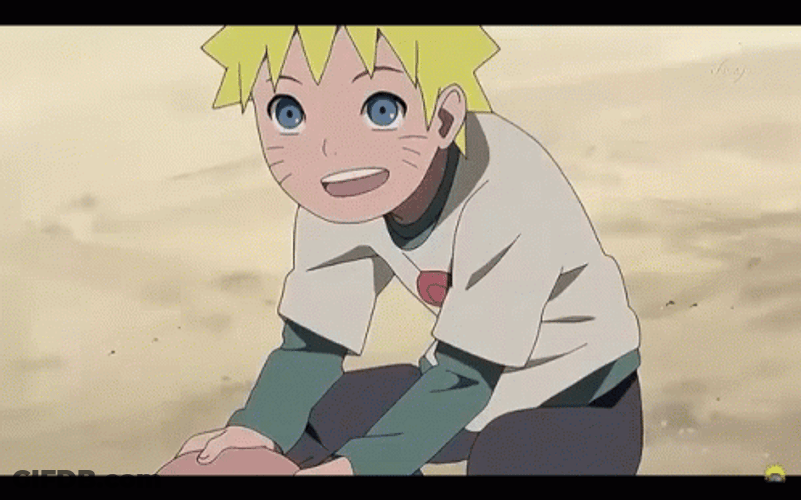 Naruto Edit Young Uzumaki GIF