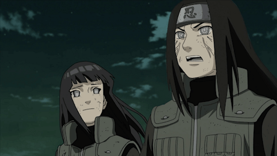 Naruto Emotional Neji Talking GIF