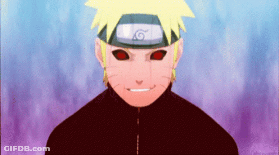 Naruto Evil Eyes Smile GIF
