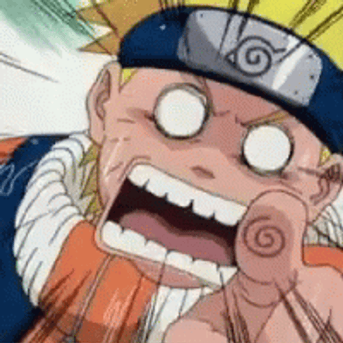 Naruto Funny Angry Face GIF