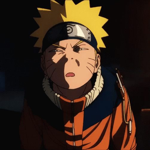 Naruto Funny Anime Face GIF