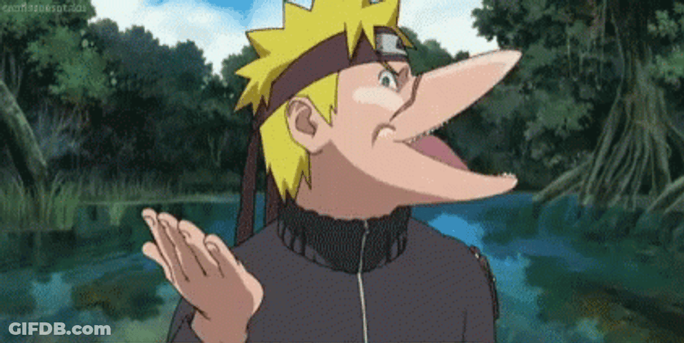 Naruto Funny Beak Mouth GIF