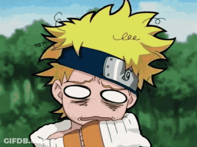 Naruto Funny Tired Faces GIF