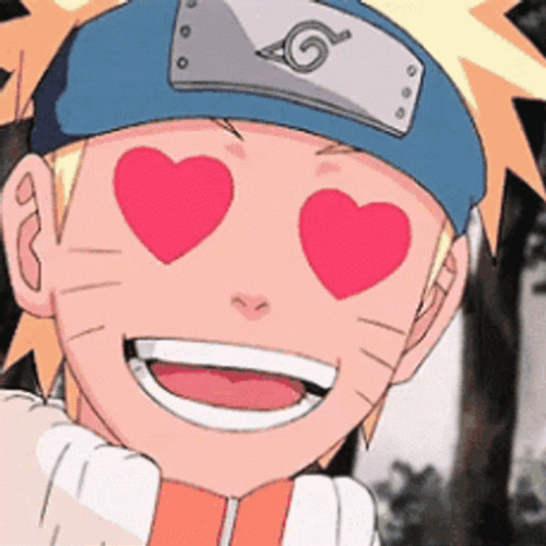 Naruto Heart Eyes Anime GIF