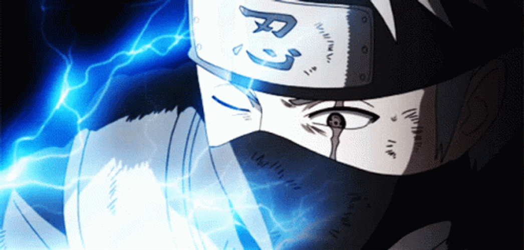 Naruto Kakashi Hatake Sharingan GIF