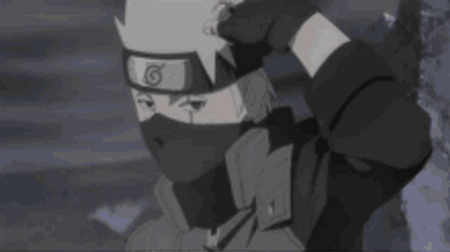 Naruto Kakashi Hatake Thank You Anime Thumbs Up GIF
