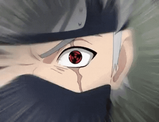 Naruto Kakashi Sharingan GIF