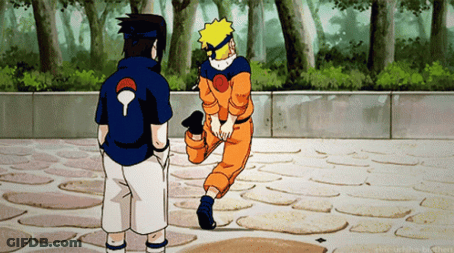 Naruto Laughing In Circles Funny GIF