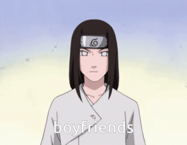 Naruto Neji Boyfriends Day GIF