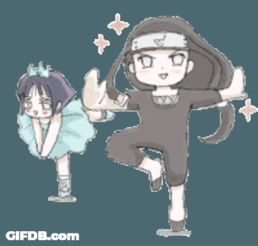 Naruto Neji Hyuga Sticker GIF