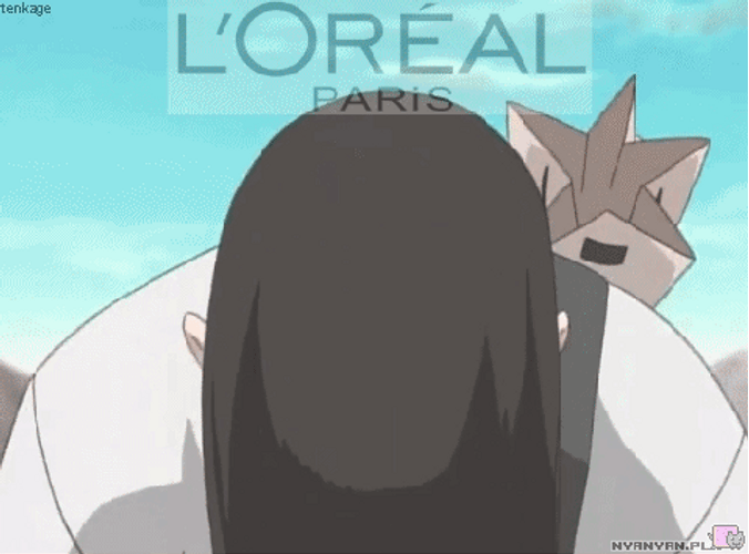 Naruto Neji L'Oreal Paris Meme GIF