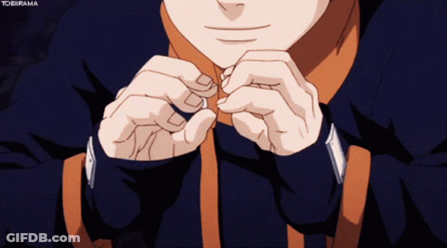 Naruto Ninja Hand Signs GIF
