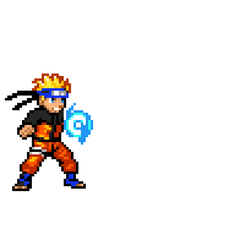 Naruto Rasengan Uzumaki Shippuden Pixilart GIF