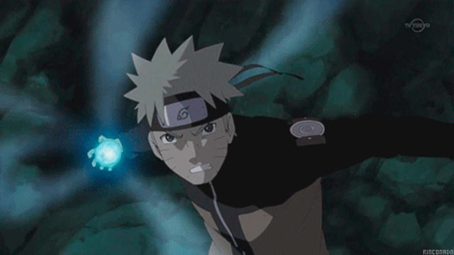 Naruto Rasengan Uzumaki Ultimate Power GIF
