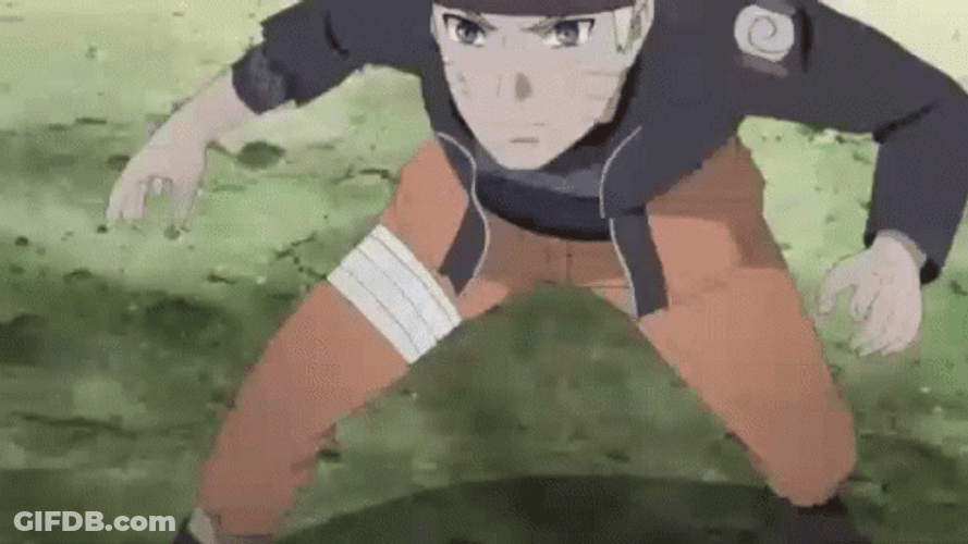 Naruto Ready To Fight Sasuke GIF