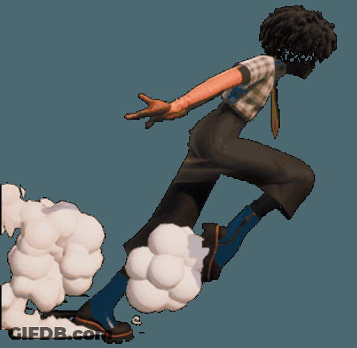 Naruto Run Doctor Slone Fortnite GIF