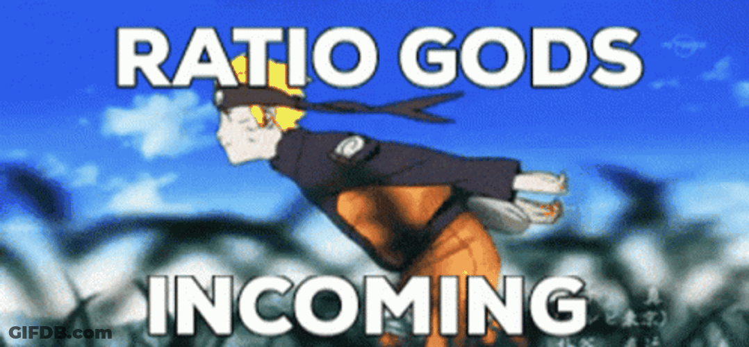 Naruto Run Ratio Gods Incoming Meme GIF
