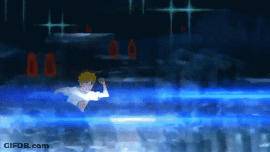 Naruto Running And Transform To Kurama Mode GIF