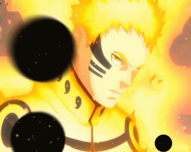 Naruto Sage Mode Black Orbs GIF
