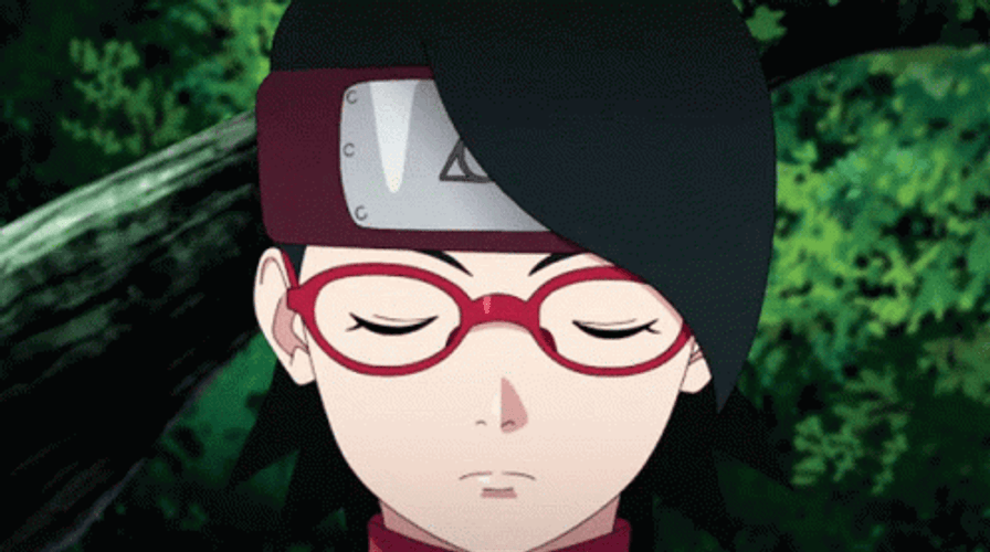 Naruto Sarada Uchiha Sharingan GIF