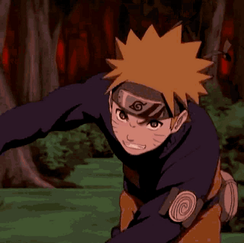 Naruto Secret Finger Jutsu GIF