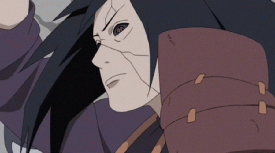 Naruto Shippuden Fight Revived Madara Versus Konoha Ninjas GIF