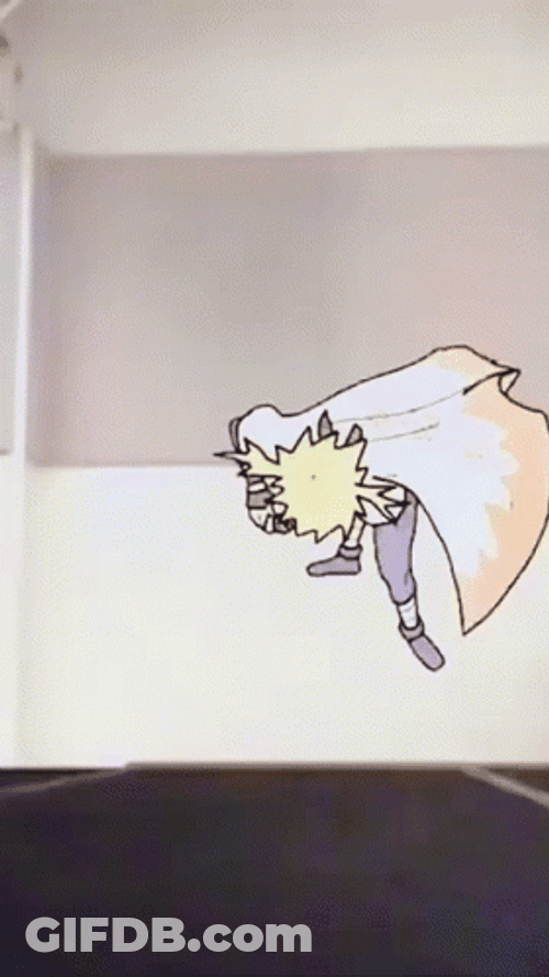 Naruto Shippuden Minato Namikaze And Kakashi Powers GIF