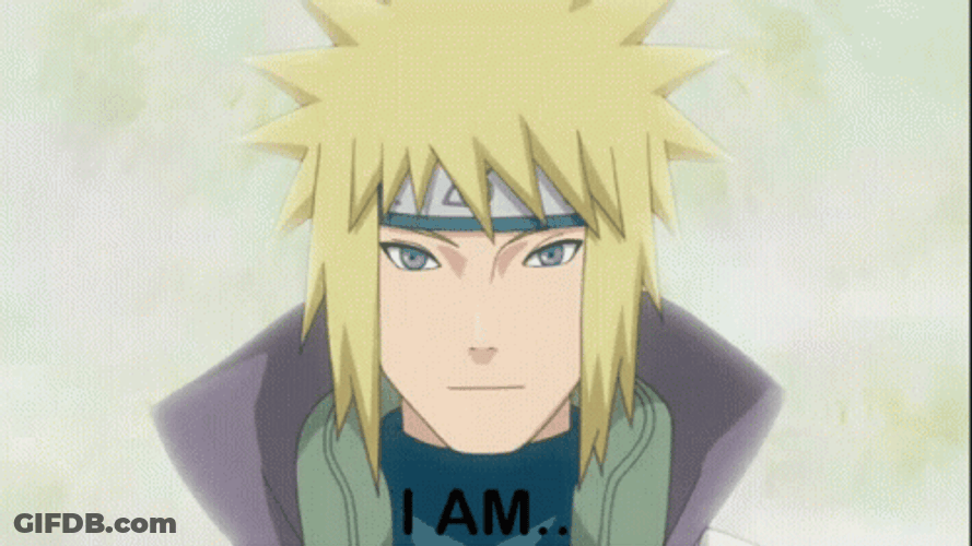 Naruto Shippuden Minato Namikaze Counting On You GIF