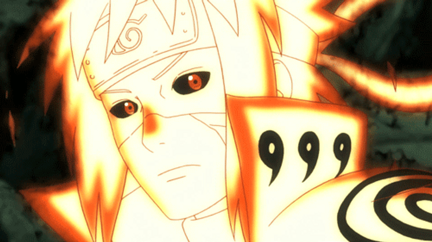 Naruto Shippuden Minato Namikaze Tailed Beast Mode GIF