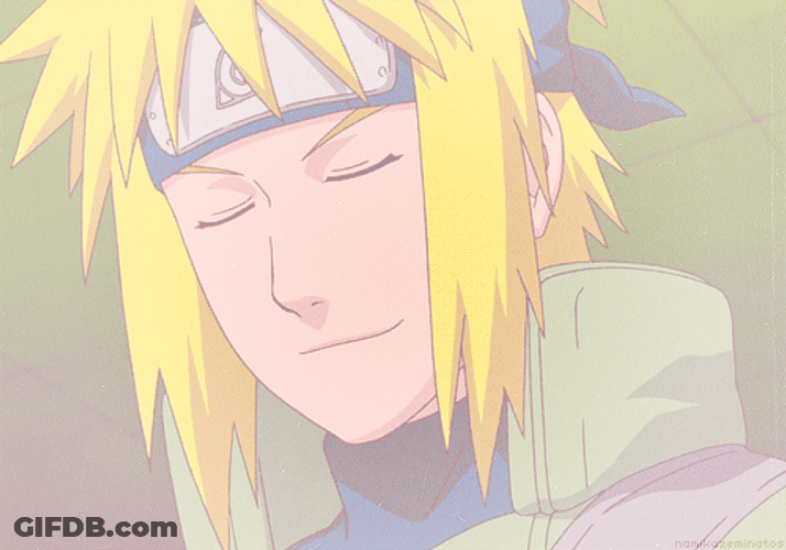 Naruto Shippuden Minato Namikaze Wide Smile GIF