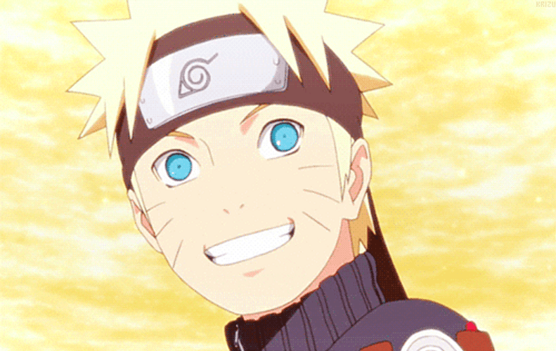 Naruto Shippuden Ninja Anime Smile GIF