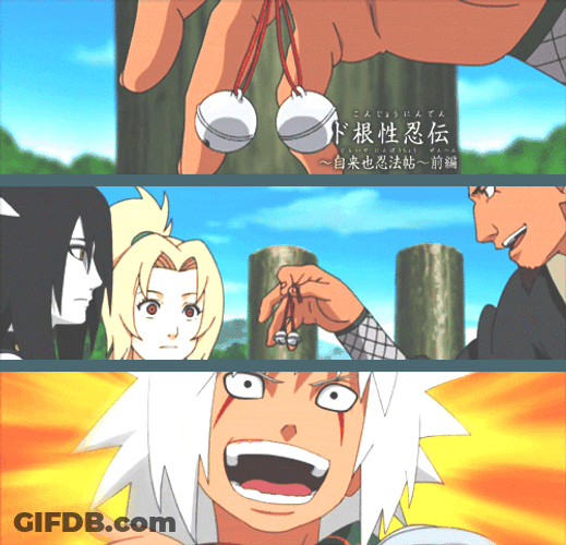 Naruto Shippuden Orochimaru Jiraiya Tsunade Training GIF