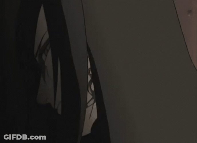 Naruto Shippuden Orochimaru Looking Back Smirking GIF