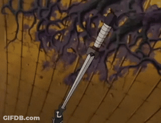 Naruto Shippuden Orochimaru Using Kusanagi Sword GIF