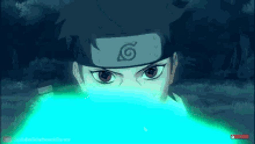 Naruto Shippuden Uchiha Shisui Awakening Susanoo GIF