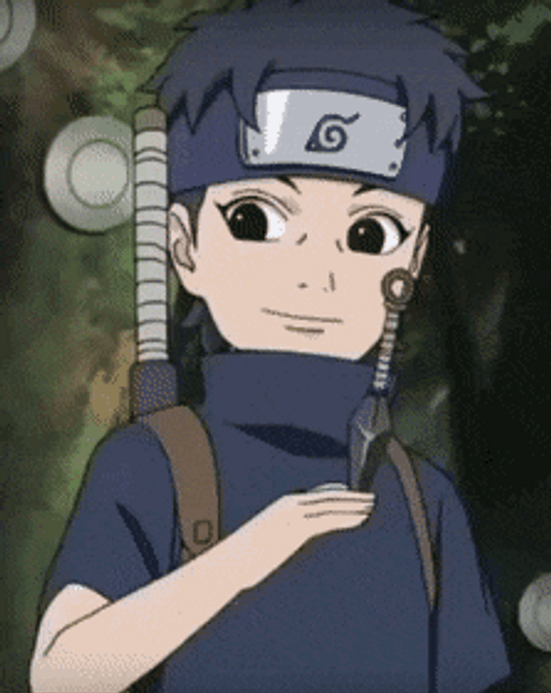Naruto Shippuden Uchiha Shisui Playing Kunai GIF