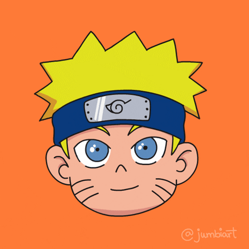 Naruto Smile Happy Anime Fan Art GIF
