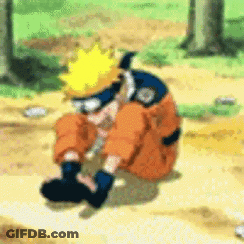 Naruto Stomping His Feet Funny GIF