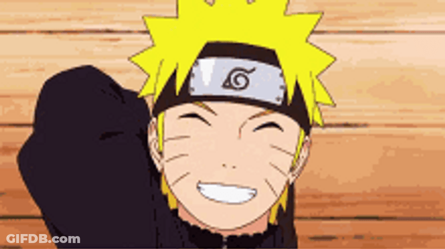 Naruto Thank You Anime Cool Smile GIF