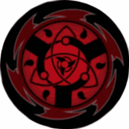 Naruto Uchiha Clan Mangekyou Sharingan Eye GIF