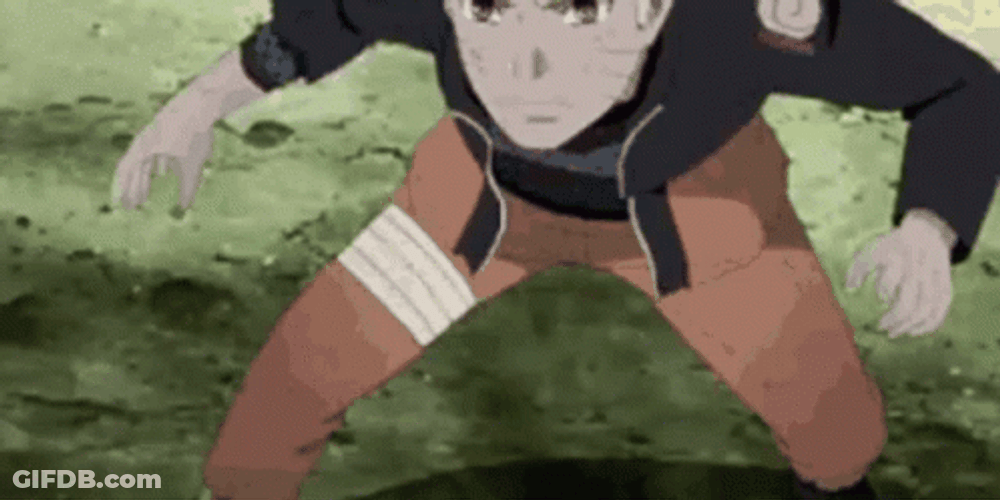 Naruto Uzamaki Fight Mode GIF