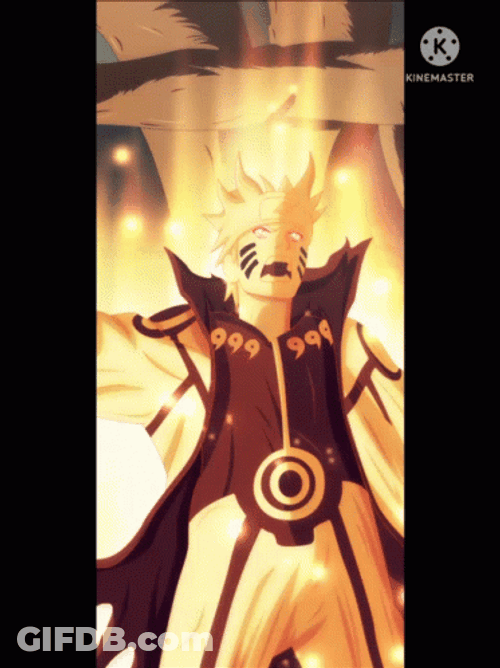Naruto Uzumaki Image Selection Black And White Background GIF