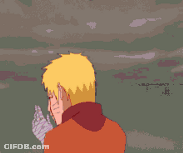 Naruto Uzumaki Open Sharingan Rinnegan GIF