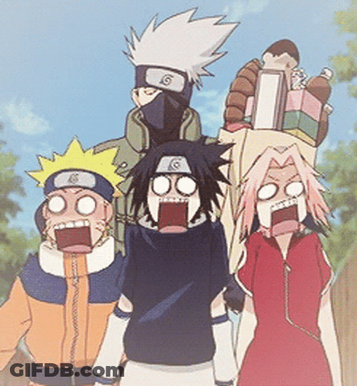 Naruto Uzumaki Team Seven No GIF