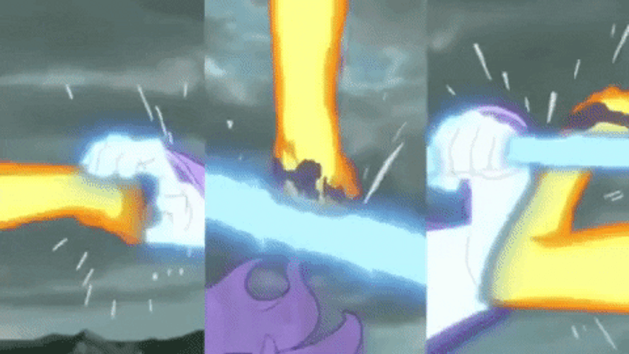 Naruto Vs Sasuke Tailed Beast GIF